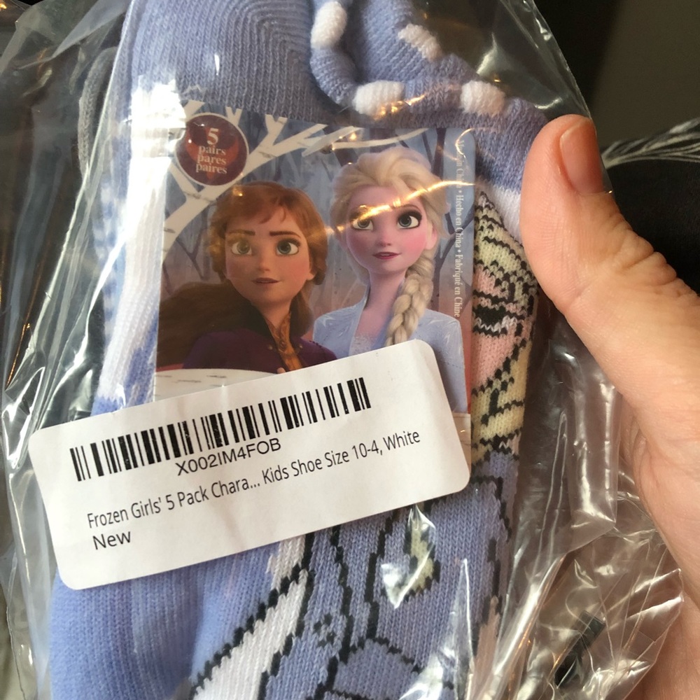Kids frozen socks